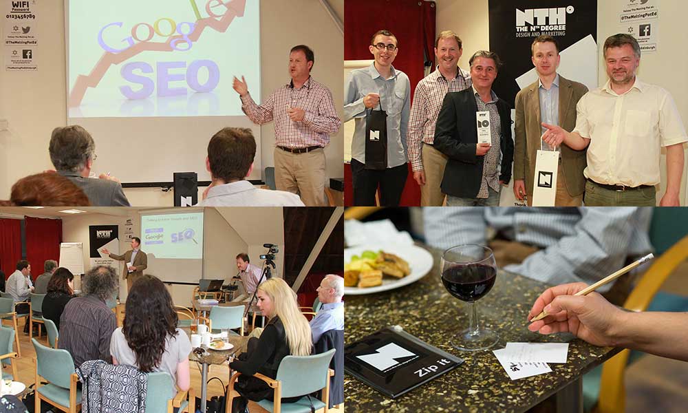 Photos and video from Google and SEO seminar with Stephen Whitelaw