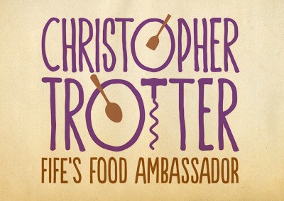 Identity, website, print and email marketing for chef and author Christopher Trotter
